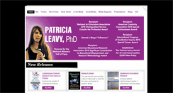 Desktop Screenshot of patricialeavy.com