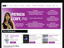 Tablet Screenshot of patricialeavy.com